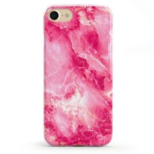 iPhone 6 Plus Pink Marble Phone Case NWOT